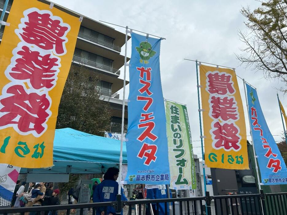 昨年の農業祭の様子