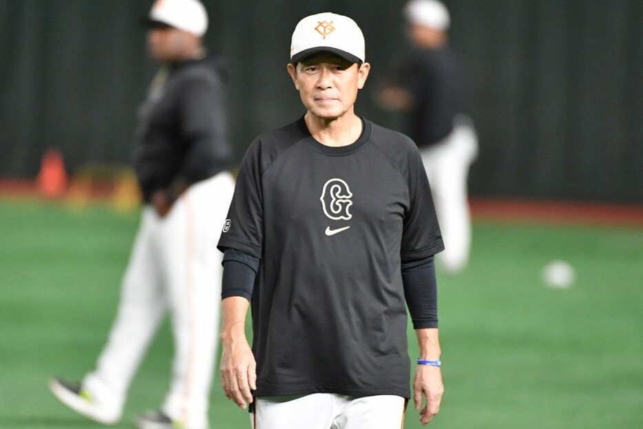 二軍野手総合コーチに配転となった川相昌弘コーチ