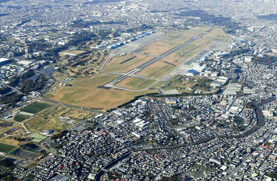 厚木基地空撮（資料写真）