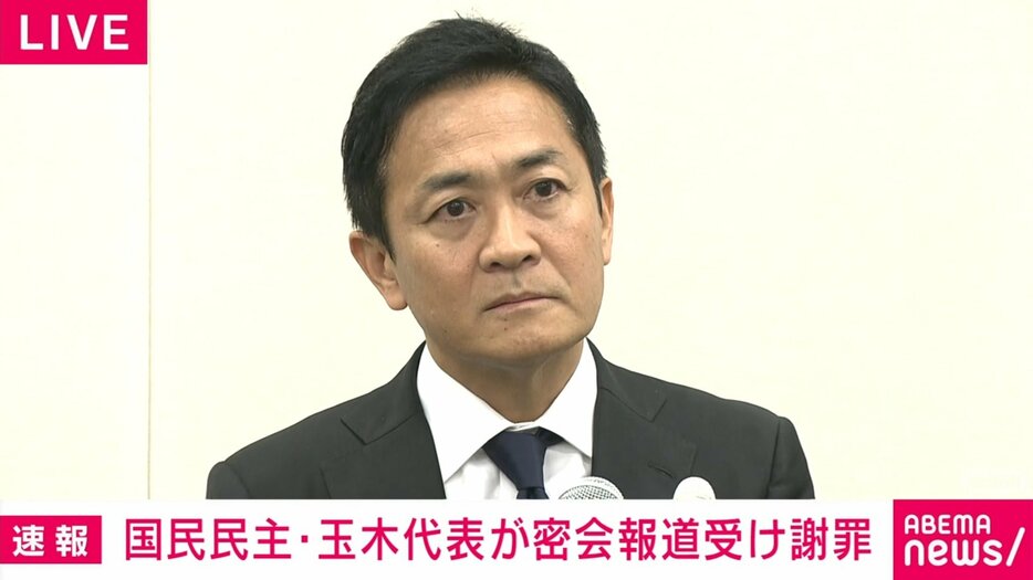 国民民主党の玉木雄一郎代表