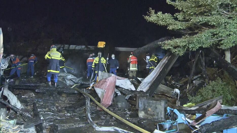 火事があった現場 三重県亀山市