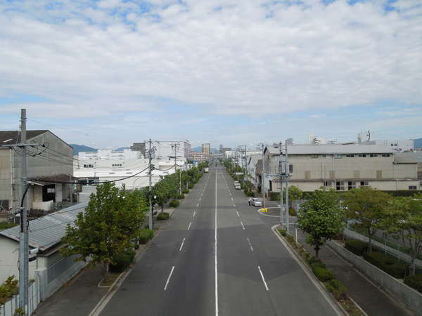 吉島飛行場跡（山本佳典撮影）。