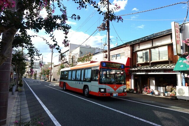 丹海バス(丹後海陸交通)の車両　写真:筆者撮影