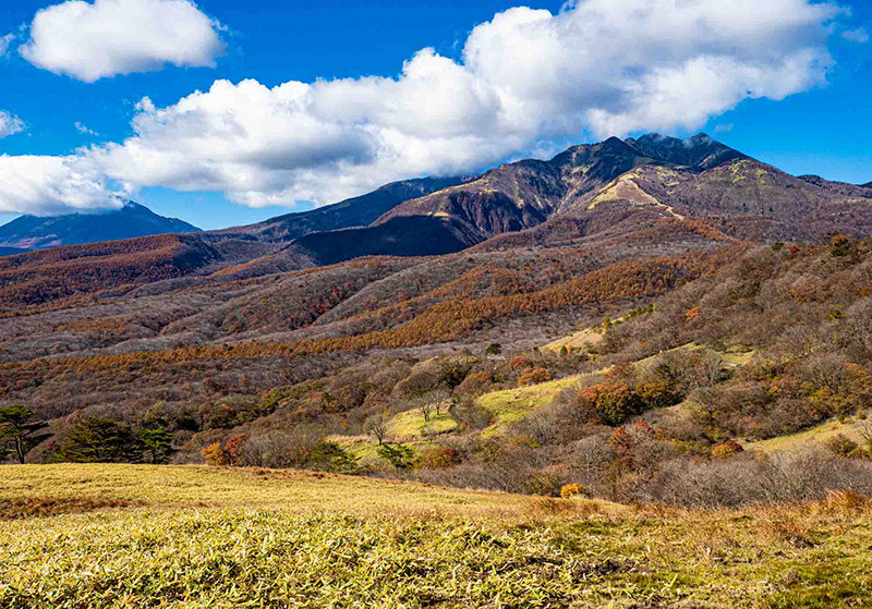 日光連山と左手に男体山（写真＝奥谷  晶）