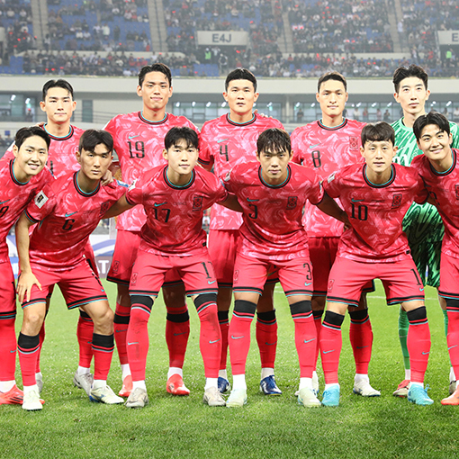 今回のW杯アジア最終予選のグループBで首位に立つ韓国。写真：GettyImages