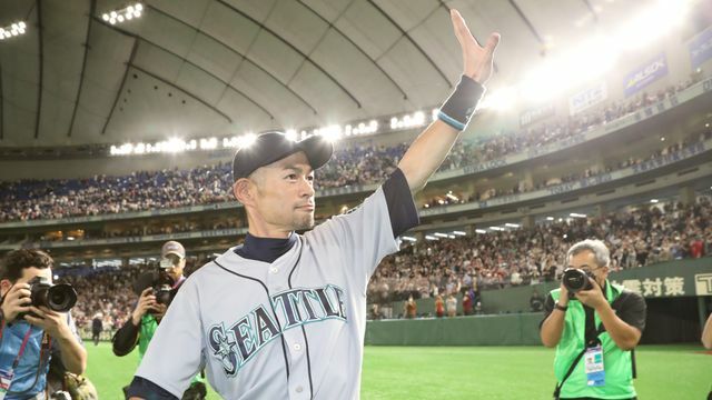 アジア人初のメジャー殿堂入りが期待されるイチローさん（写真：日刊スポーツ/アフロ）