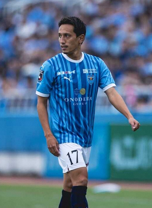 今季限りで引退を表明した横浜FCのDF武田英二郎(横浜FC提供)