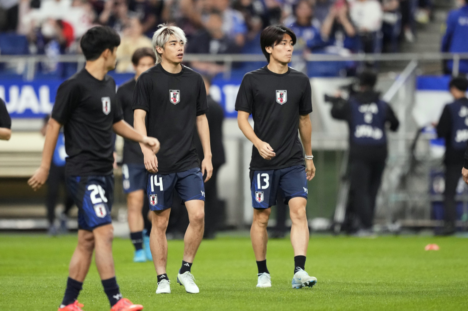 伊東純也、中村敬斗ら　写真：アフロスポーツ