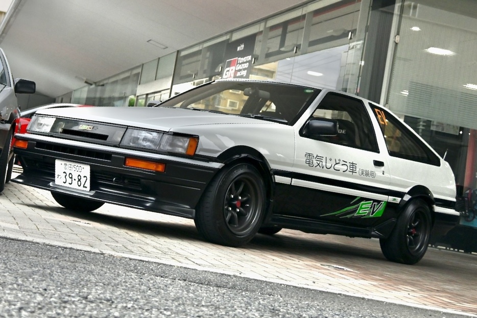 「AE86」(カローラレビン)の電気自動車バージョン「AE86 BEV Concept」に試乗!