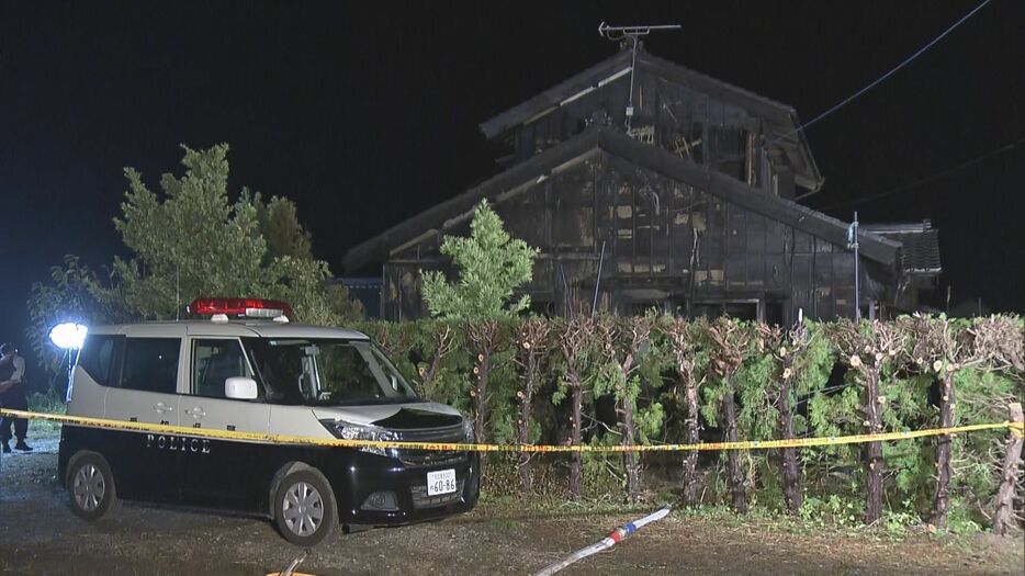 火事があった住宅 愛知県美浜町