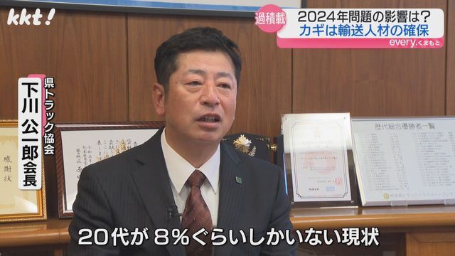 熊本県トラック協会 下川公一郎会長