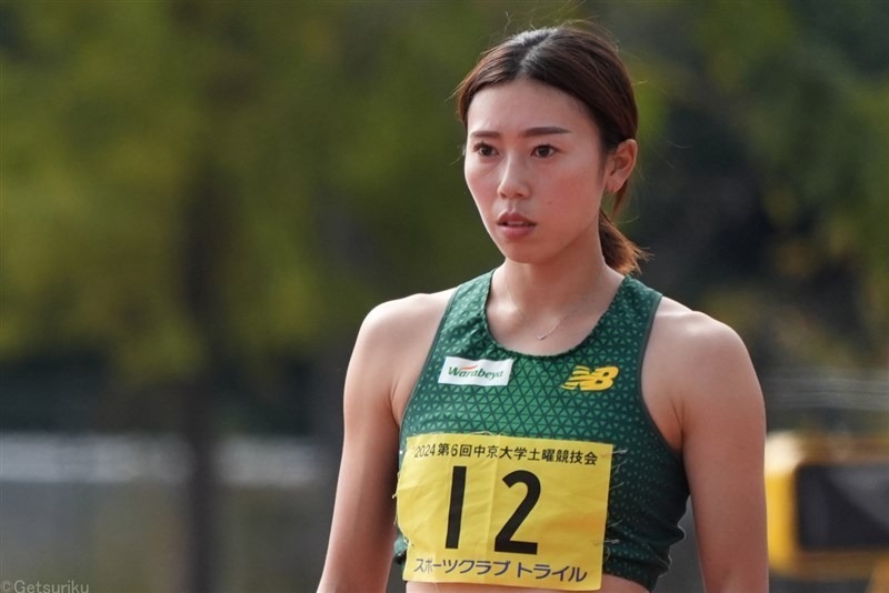 女子七種競技の利藤野乃花（わらべや日洋）。写真は中京大土曜競技会