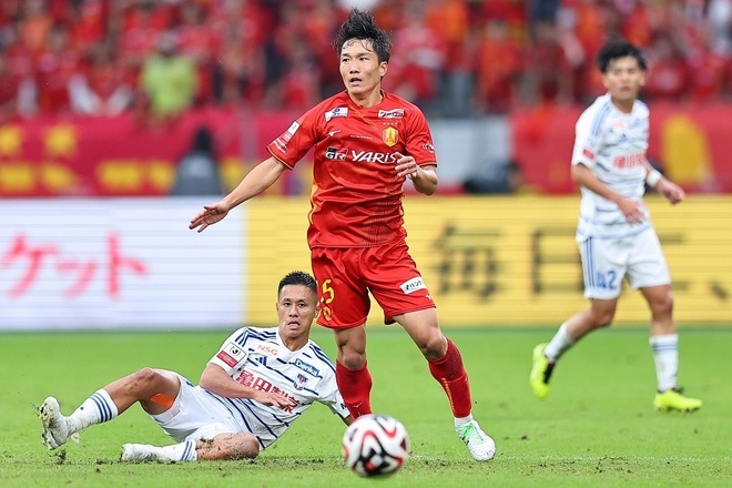 稲垣がルヴァン杯決勝を振り返った。写真：梅月智史（サッカーダイジェスト写真部）