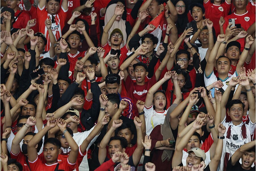 インドネシア本拠地で試合後に広がった光景が話題（写真はイメージです）【写真：ロイター】