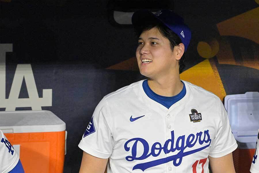 ドジャースの大谷翔平【写真：ロイター】