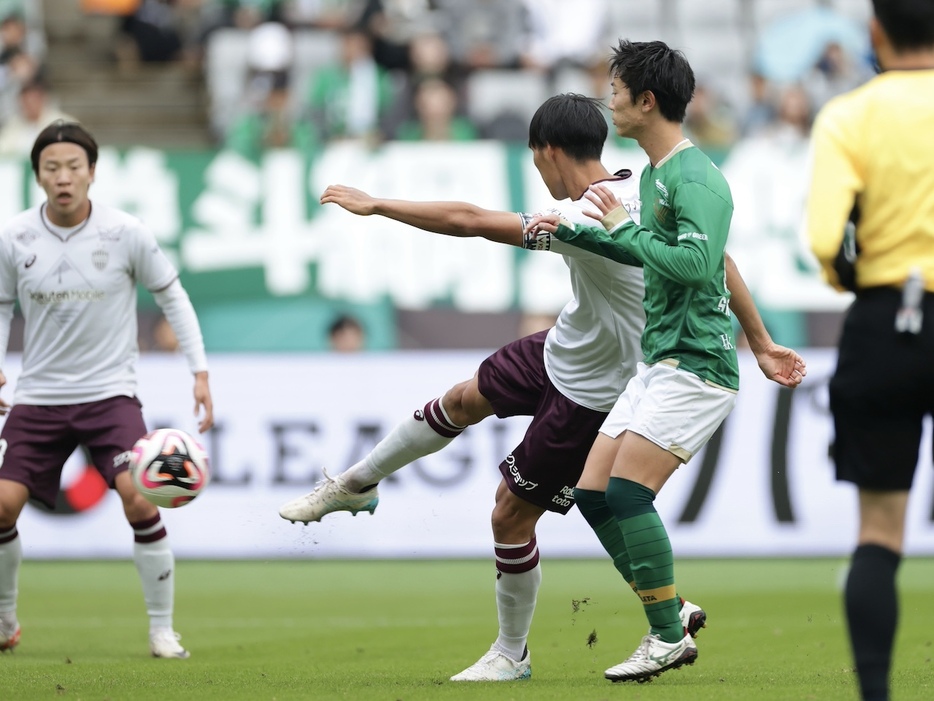 神戸は敵地で東京Vとドロー(J.LEAGUE)