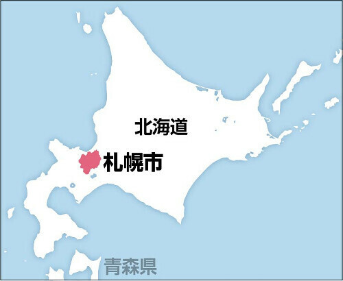 札幌市の地図