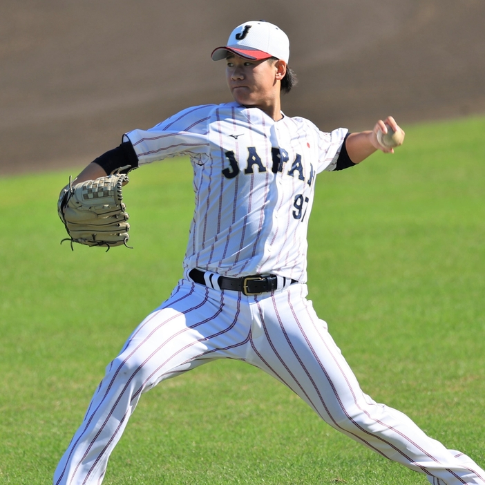 侍ジャパン・井上温大投手