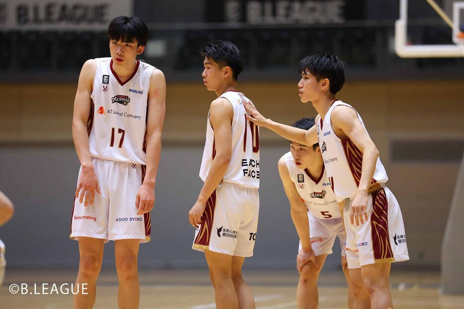 初の準々決勝進出となった越谷アルファーズ U18