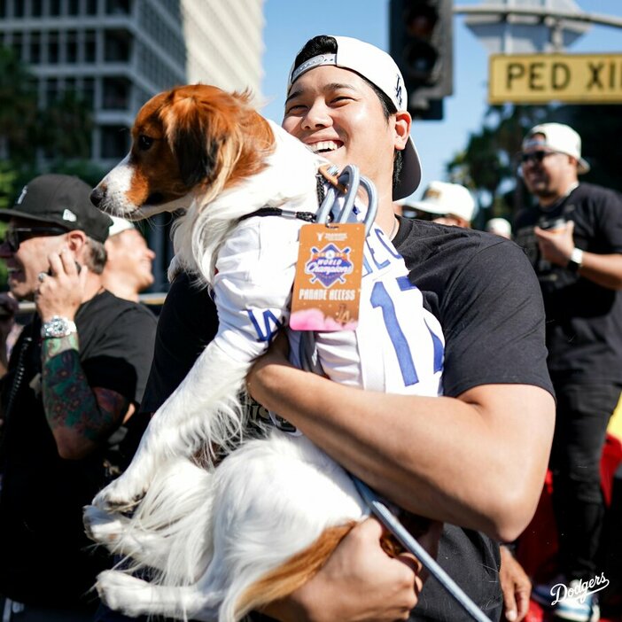 大谷翔平選手　※画像はドジャースの公式X『@Dodgers』より