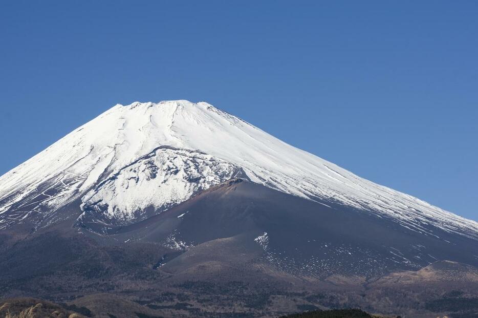 冬の富士山