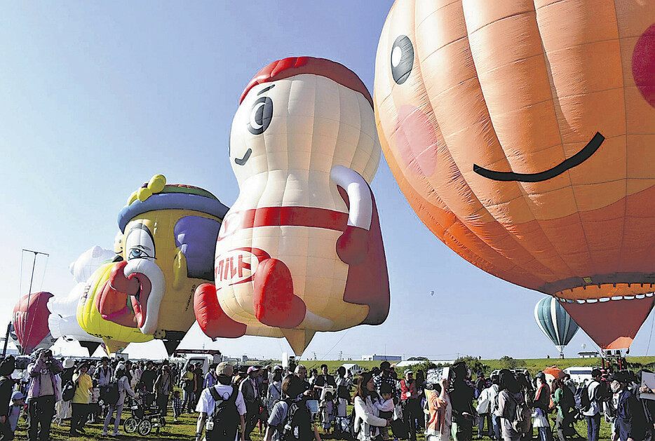 昨年の佐賀インターナショナルバルーンフェスタ