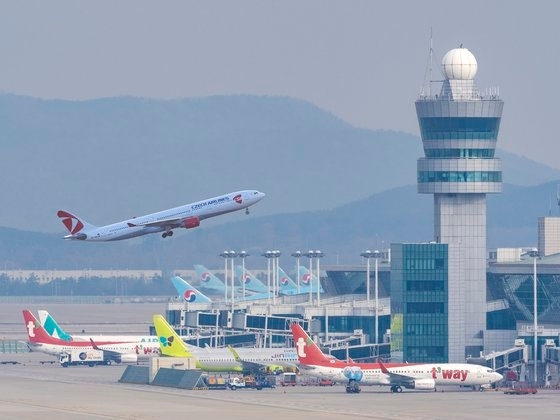 仁川国際空港の様子［写真　仁川国際空港公社］