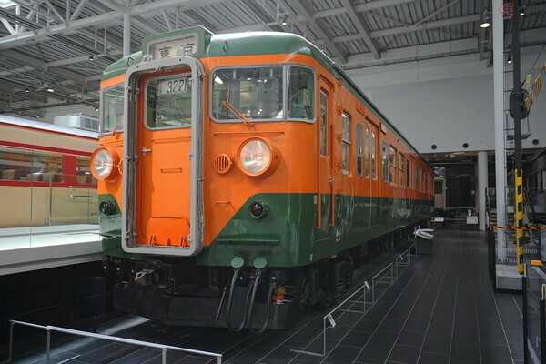 リニア・鉄道館の111系電車（安藤昌季撮影）。