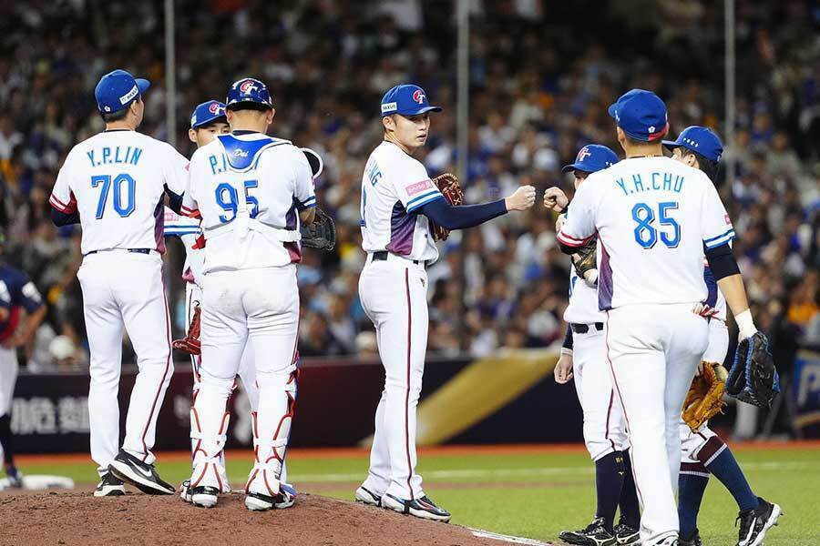 野球の台湾代表【写真：小林靖】