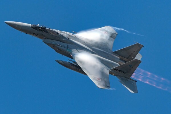 航空自衛隊のF-15戦闘機。写真は通常の塗装（画像：写真AC）。