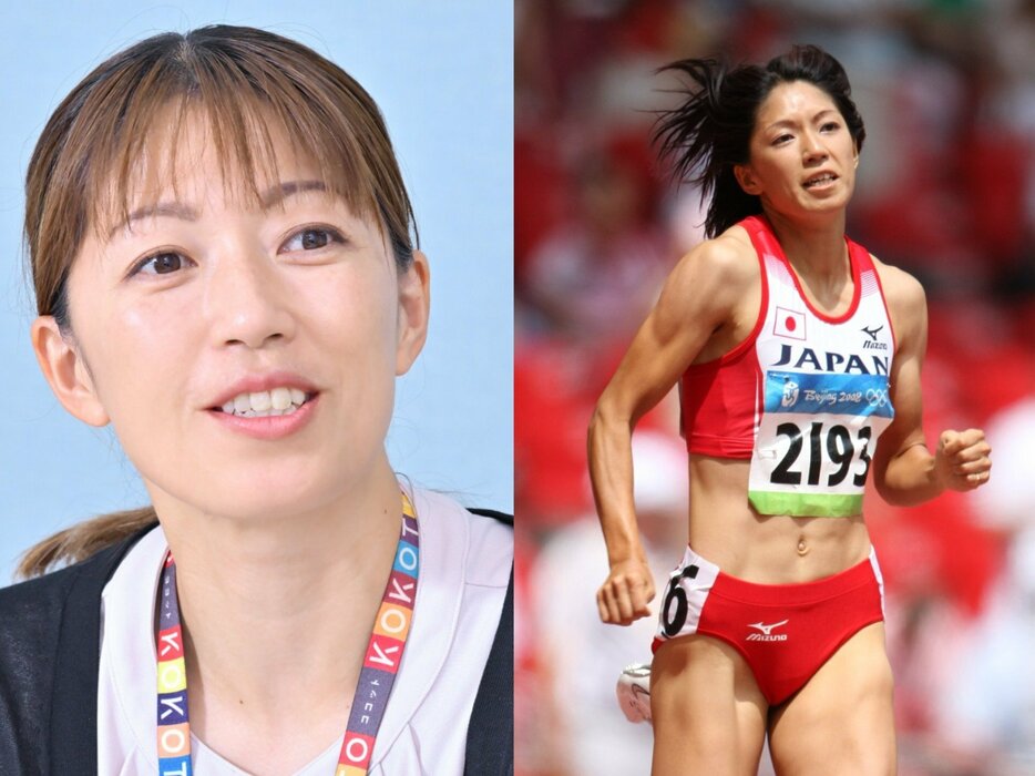 4大会連続で五輪出場を逃した日本の女子ロングスプリント界。「不滅の記録」となっている400ｍ日本記録保持者の千葉麻美はどう考えるのだろうか photograph by (L)Hideki Sugiyama、(R)BUNGEISHUNJU