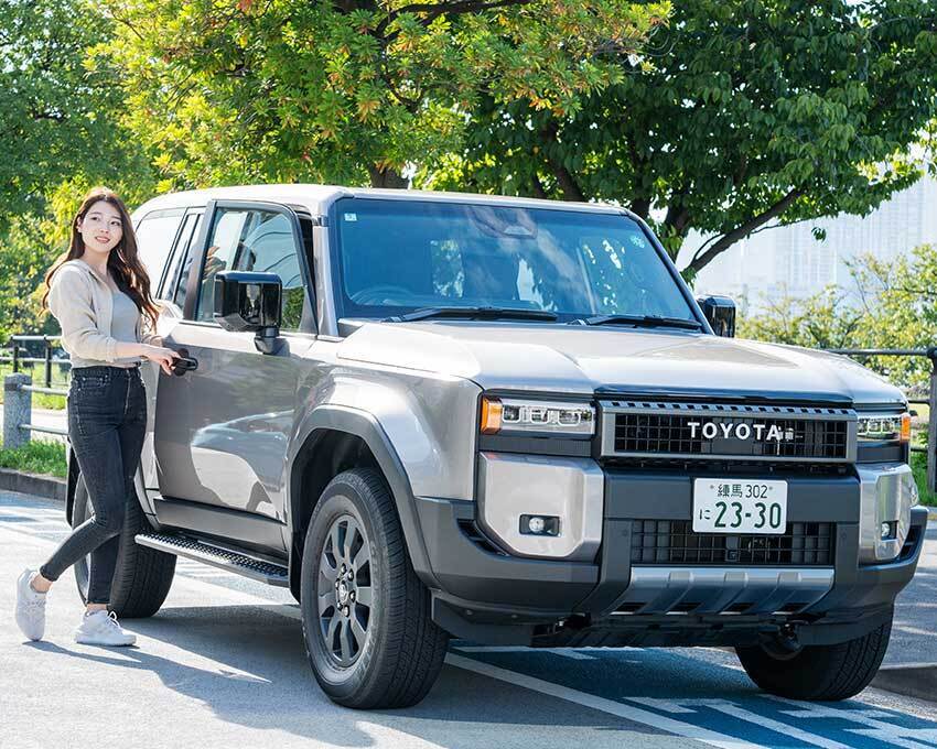 黒木美珠が惚れた「ランクル250」の“ある仕掛け”。「キャンプや車中泊にもいいアイデア！」