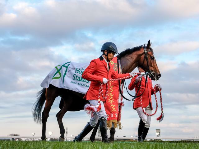 GI2勝目を狙うレガレイラは4枠7番(撮影：下野雄規)