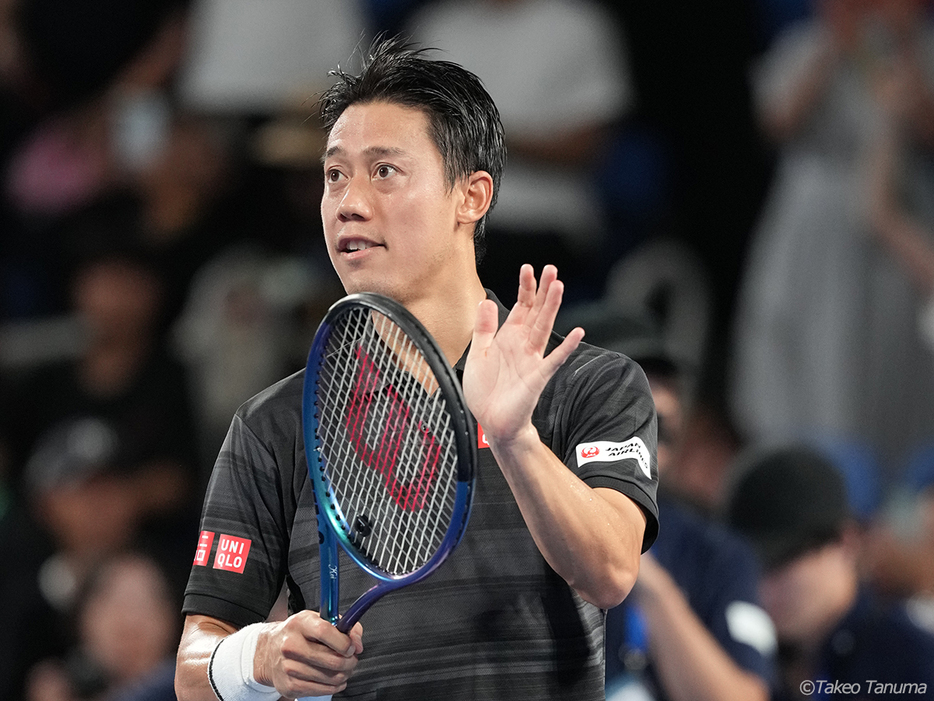 ATPアワードのカムバック賞にノミネートされた錦織圭（写真：田沼武男 Photo by Takeo Tanuma）