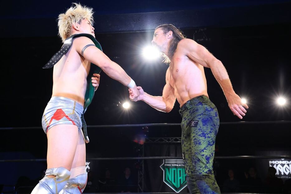 元WWEスーパースターから王座防衛を果たした清宮海斗