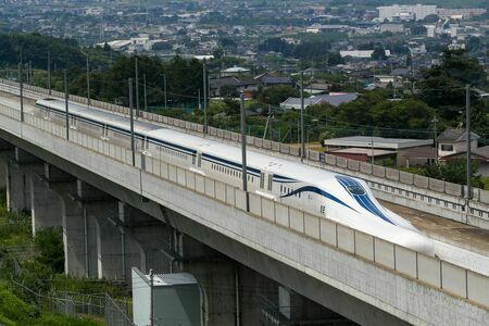 毎日2000キロメートルを走り込む山梨リニア実験線の車両（写真提供：JR東海）