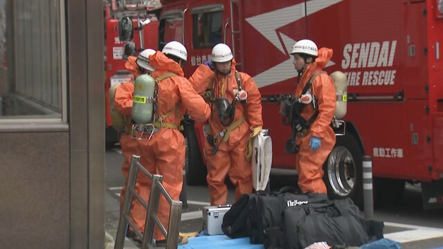 ＪＲ仙台駅で異臭騒ぎ