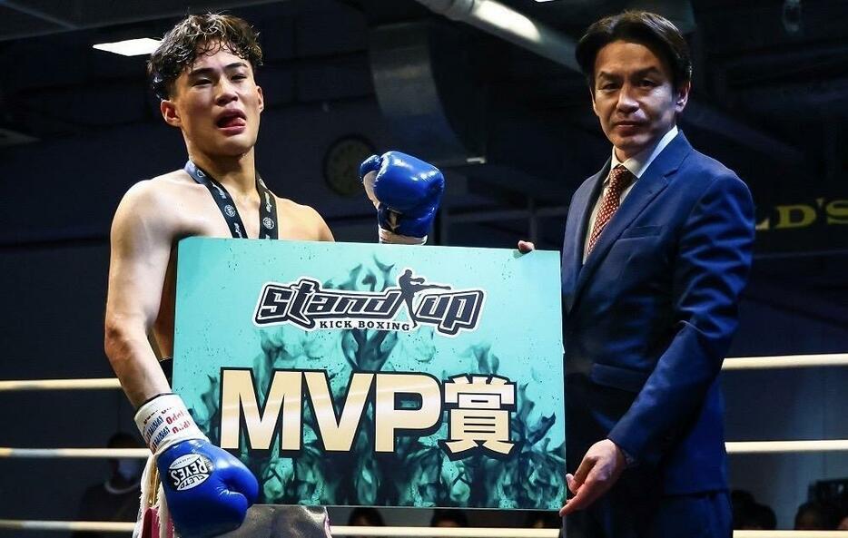 優勝した児玉が大会MVPも受賞した