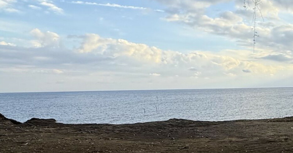 海の部分は普通なのですが……