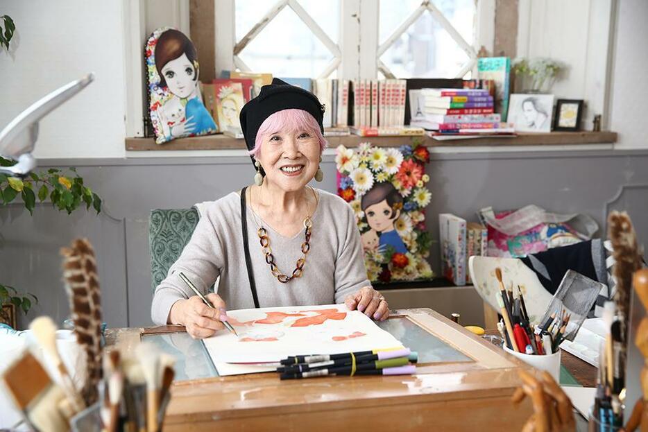 2020年に91歳で亡くなった少女マンガ家の花村えい子さん