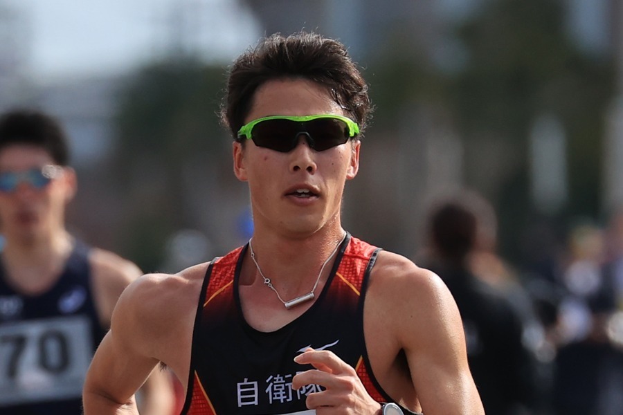 10km競歩を40分36秒で制した野田明宏（写真は2月の日本選手権）