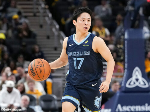 日本人4人目のNBA選手となった河村勇輝 [写真]＝Getty Images