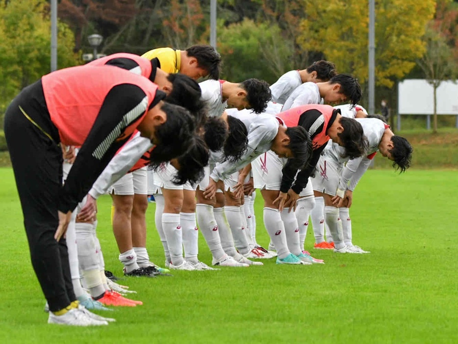 立命館大は2部降格が決定した(Nozomi FUJITA)