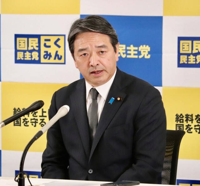 国民民主党の榛葉賀津也幹事長