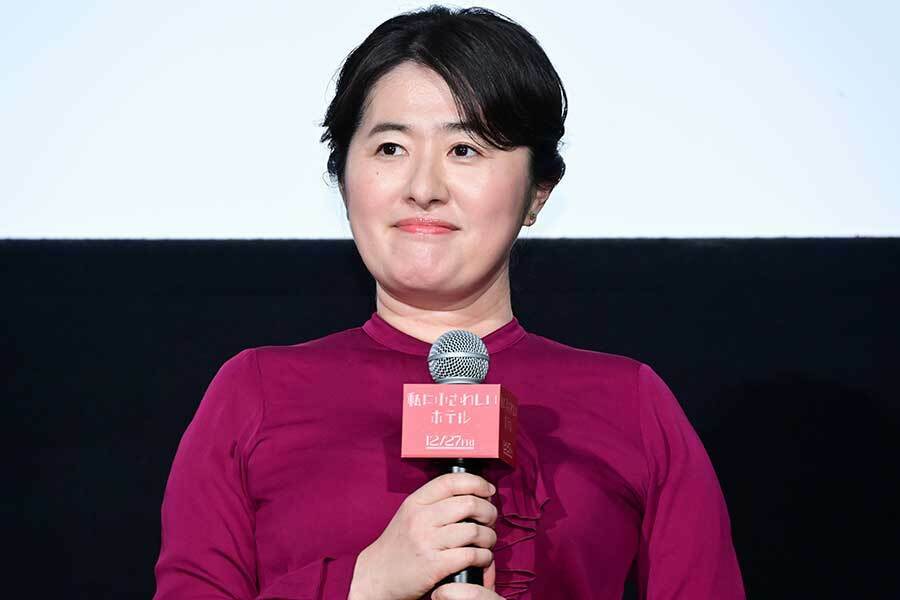 イベントに登壇した柚木麻子【写真：ENCOUNT編集部】