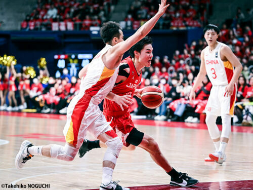 新生ホーバスジャパンでも主力として期待されていた馬場雄大［写真］＝野口岳彦