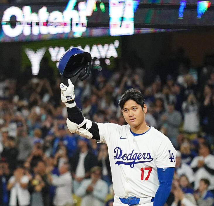 ドジャース大谷翔平（2024年撮影）