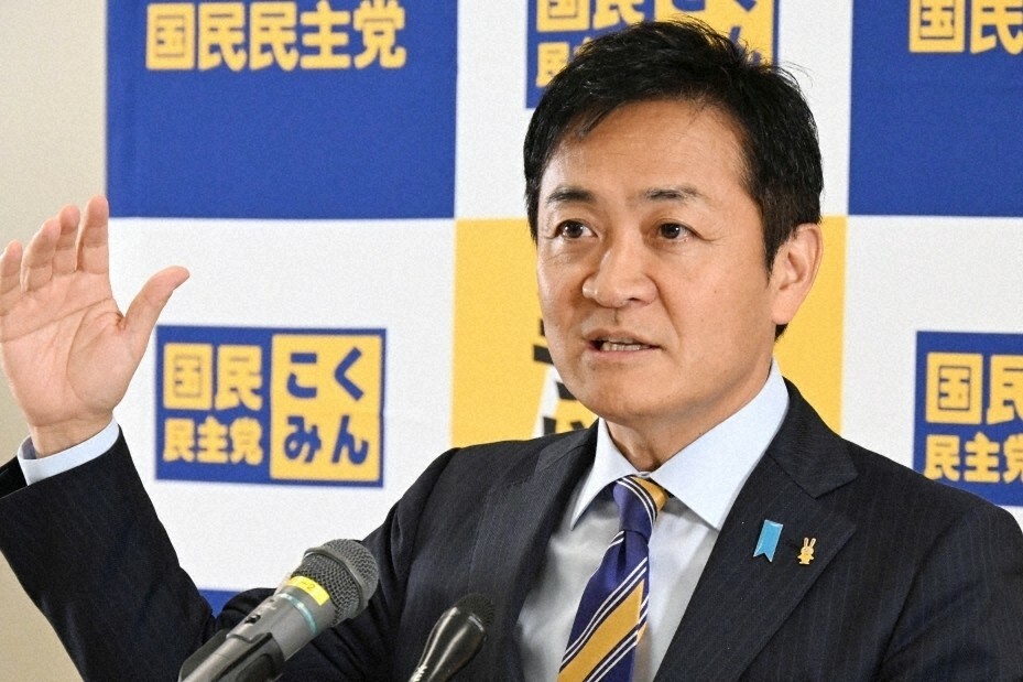 自民党との幹事長会談などを受けた記者会見で質問に答える国民民主党の玉木雄一郎代表＝衆院第1議員会館で2024年10月31日、平田明浩撮影