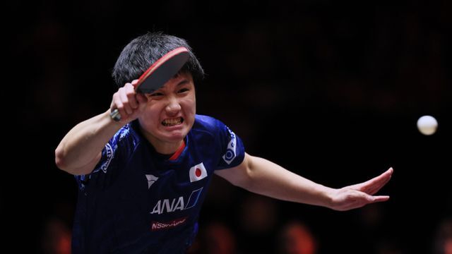 準優勝の卓球・張本智和選手（写真：アフロ）