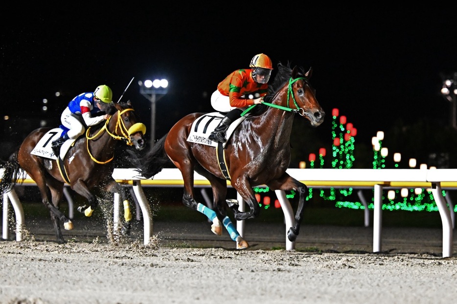 ヤングジョッキーズTR船橋第2戦・スターズウィークと室陽一朗騎手 (C)NAR地方競馬全国協会